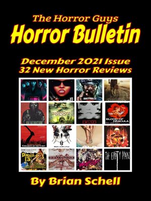 cover image of Horror Bulletin Monthly December 2021